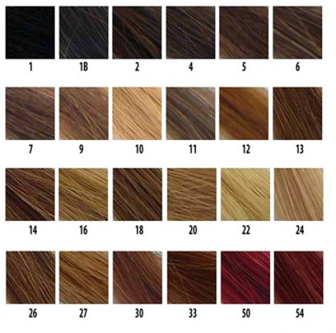 Color Chart - Discount Diva Lace Wigs